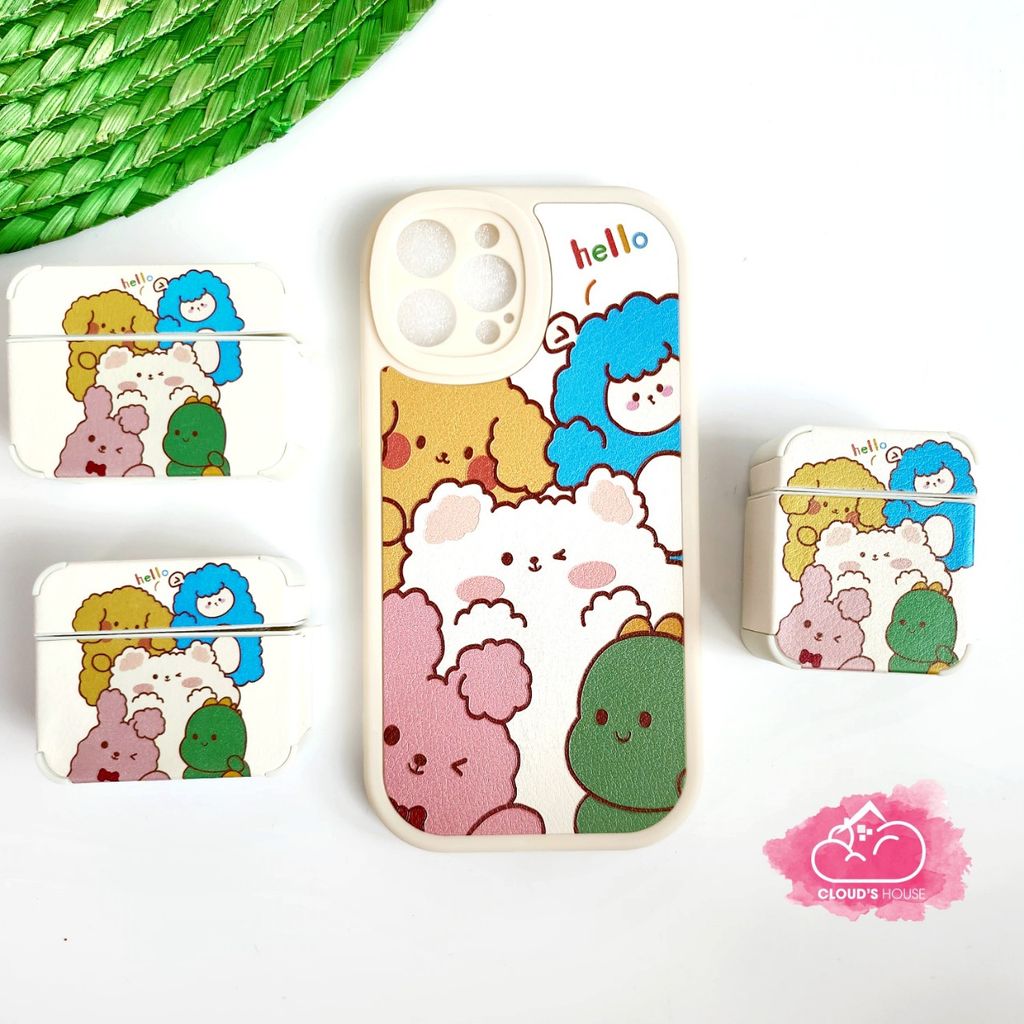 CASE IPHONE Nhám Da Chống Shock ANIMAL KUTE