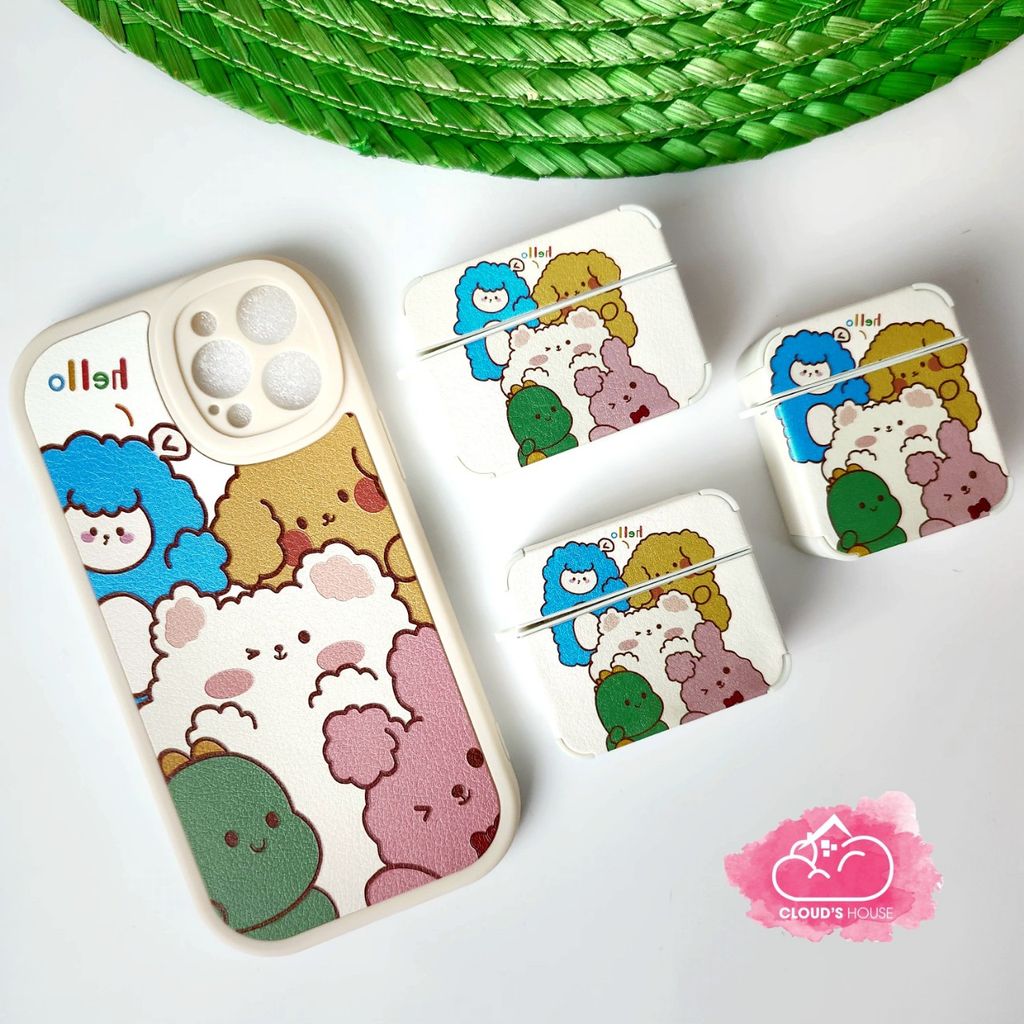 CASE IPHONE Nhám Da Chống Shock ANIMAL KUTE