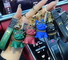 MÓC KHÓA Chó BULLDOG Đeo Kính Cool Ngầu