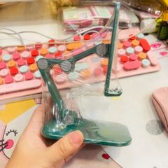 GIÁ ĐỠ Điện Thoại nhiều  PHONE TABLE HOLDER ( bằng nhựa )