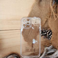 Case Ốp điện thoại iPhone Aapoo Lưng trong Chống ố Viền kim tuyến Camera đính đá Bling bling iPhone 11/12/13/14/Plus/Pro/Promax