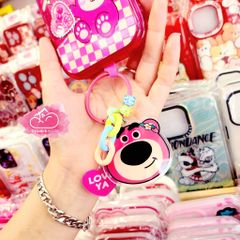 Móc khóa Gấu dâu Lotso Love ya Forever