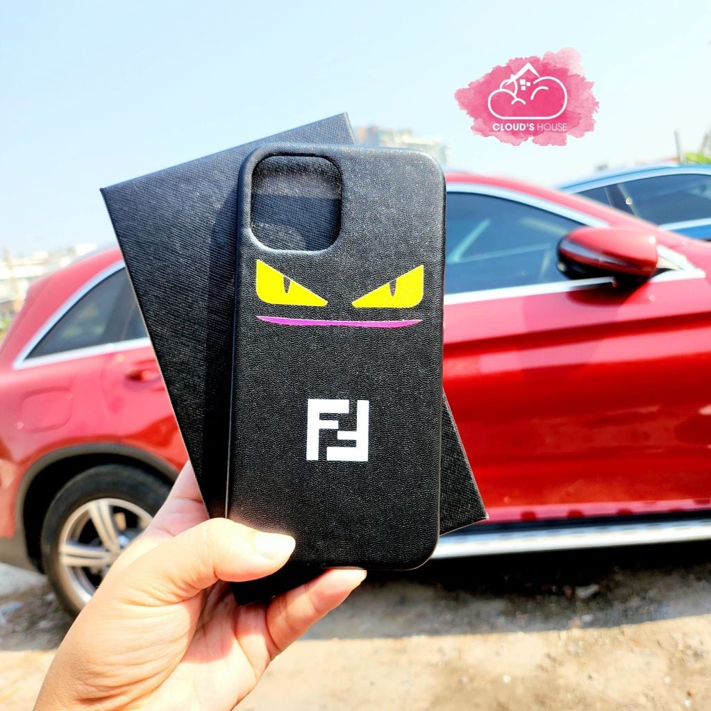 Case Ốp điện thoại iPhone Fendi Da Siêu ngầu  iPhone 11/12/13/14/Plus/Pro/Promax
