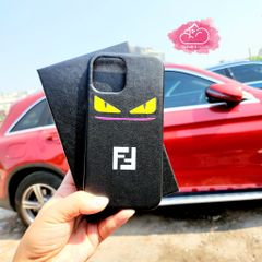 Case Ốp điện thoại iPhone Fendi Da Siêu ngầu  iPhone 11/12/13/14/Plus/Pro/Promax