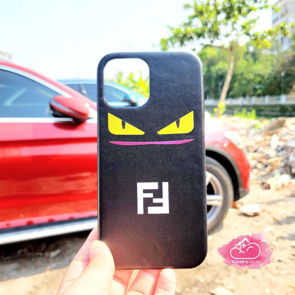 Case Ốp điện thoại iPhone Fendi Da Siêu ngầu  iPhone 11/12/13/14/Plus/Pro/Promax