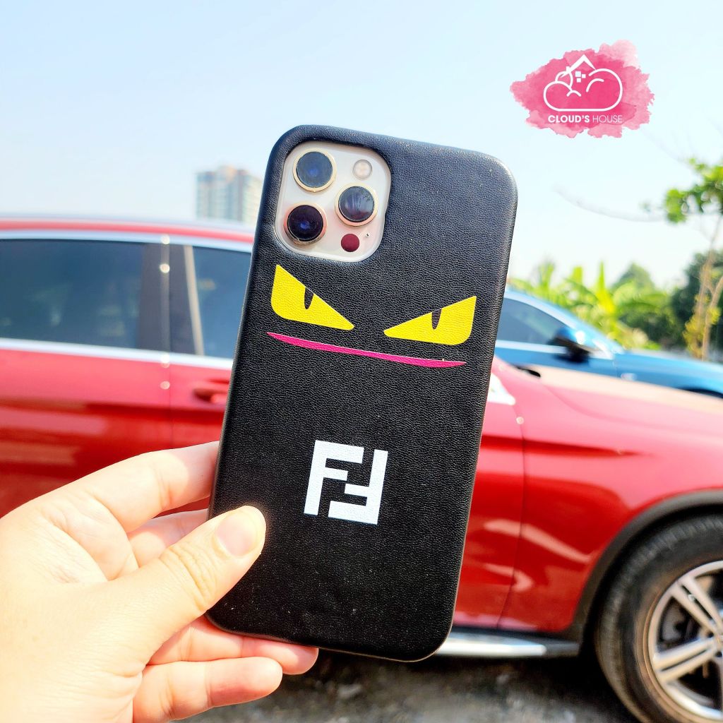 Case Ốp điện thoại iPhone Fendi Da Siêu ngầu  iPhone 11/12/13/14/Plus/Pro/Promax