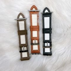 Dây Apple Watch Da Basic Phối màu