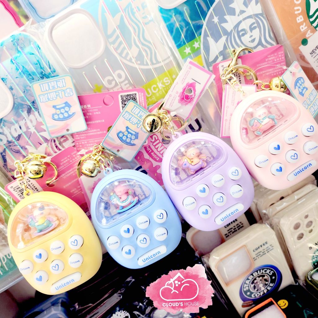 Móc khoá Unicorn Quả trứng Âm nhạc