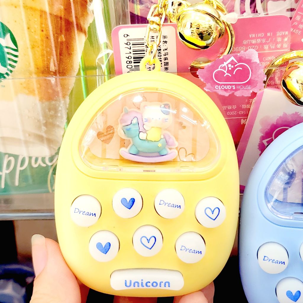 Móc khoá Unicorn Quả trứng Âm nhạc