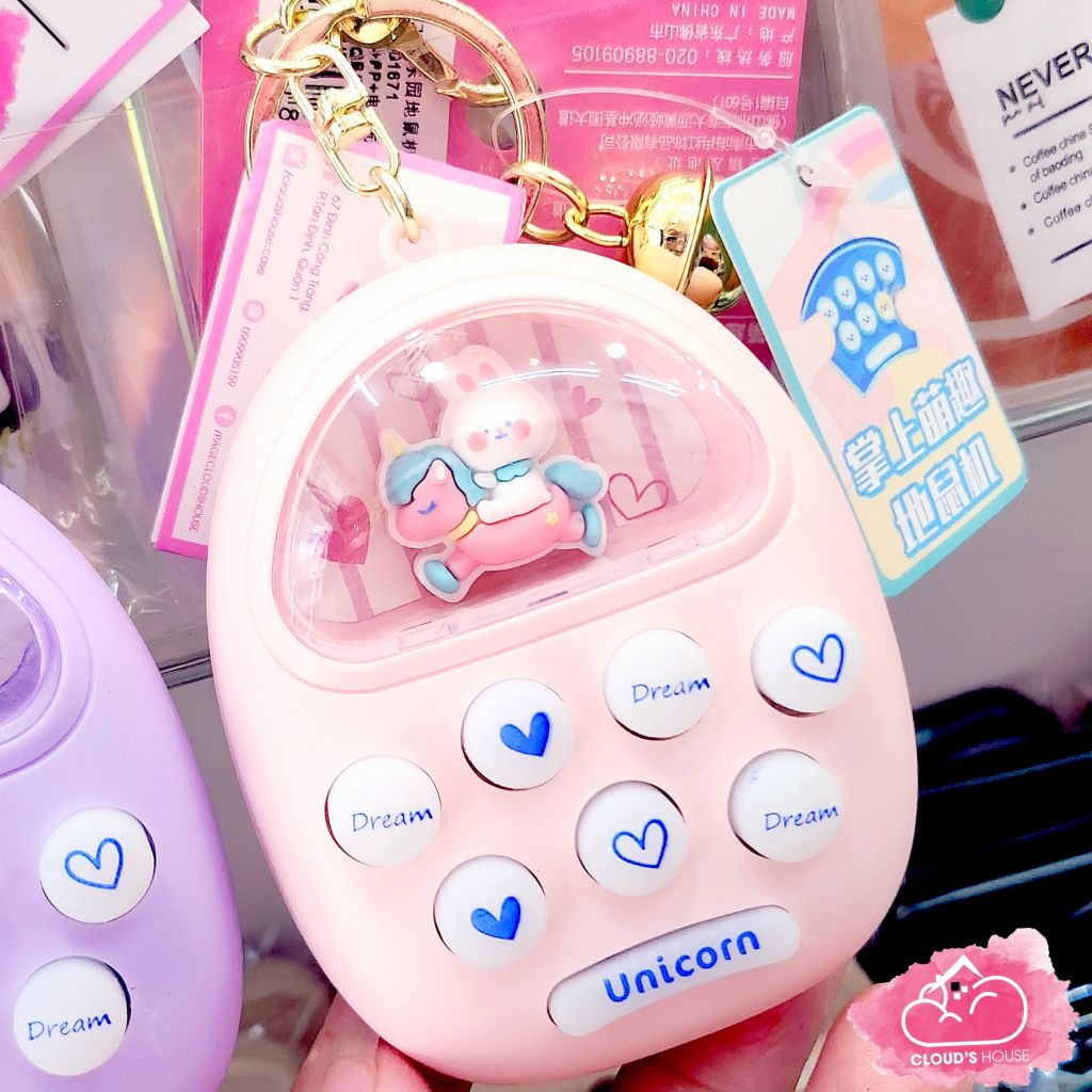 Móc khoá Unicorn Quả trứng Âm nhạc