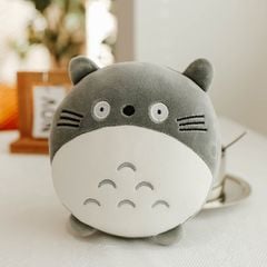 Gối Ngủ Du Lịch Kèm Bịt Mắt Gấu Bông Môi Dày/Môi Tều 3 Trong 1