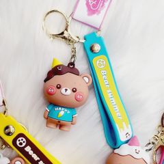 MÓC KHÓA Gấu Kem Bear Summer