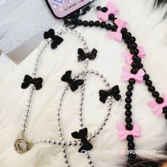 Dây đeo điện thoại nơ (2 màu)