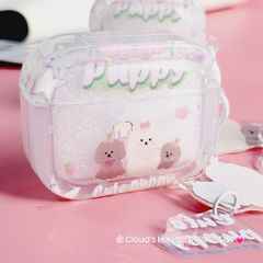 Cover Case Vỏ bảo vệ Airpod Chó Puppy Phao trong Airpod 1/2/3/Pro/Pro2