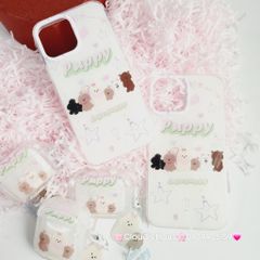 Cover Case Vỏ bảo vệ Airpod Chó Puppy Phao trong Airpod 1/2/3/Pro/Pro2