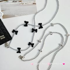 Dây đeo điện thoại nơ (2 màu)