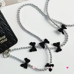 Dây đeo điện thoại nơ (2 màu)