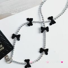 Dây đeo điện thoại nơ (2 màu)