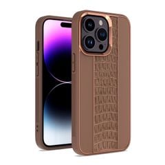 Case Ốp điện thoại iPhone Chất Da Cá Sấu Cao Cấp chính hãng LISHEN iPhone 11/12/13/14/Plus/Pro/Promax