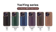 Case Ốp điện thoại iPhone Chất Da Cá Sấu Cao Cấp chính hãng LISHEN iPhone 11/12/13/14/Plus/Pro/Promax