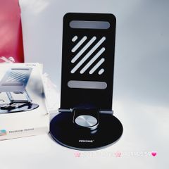 Giá đỡ điện thoại máy tính bảng,đế để bàn xoay 360 độ được làm từ hợp kim nhôm chắc chắn,thiết kế gập gọn Wekome WA-S101