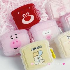 Cover Case Vỏ bảo vệ Airpod Hoạt Hình phao gợn sóng (loại 2) Airpod 3