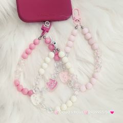 Vòng charm đeo tay hoạt hình kute Ngọc Trai icon Thỏ