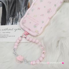 Vòng charm đeo tay hoạt hình kute Ngọc Trai icon Thỏ