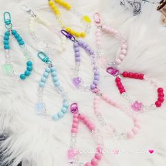 Vòng charm đeo tay hoạt hình kute Ngọc Trai icon Thỏ