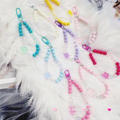 Vòng charm đeo tay hoạt hình kute Ngọc Trai icon Thỏ