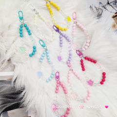 Vòng charm đeo tay hoạt hình kute Ngọc Trai icon Thỏ