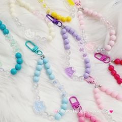 Vòng charm đeo tay hoạt hình kute Ngọc Trai icon Thỏ