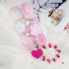 Vòng charm đeo tay hoạt hình kute Trong Trái Tim