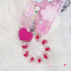 Vòng charm đeo tay hoạt hình kute Trong Trái Tim