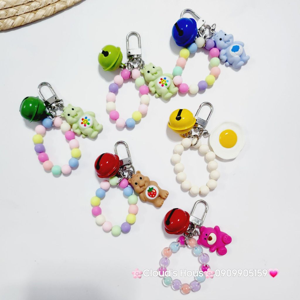 Vòng charm đeo airpod hoạt hình kute (chuỗi nhỏ)