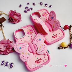Case Ốp điện thoại iPhone Su Dẻo Con Bướm BUTTERFLY Chống dựng iPhone 11/12/13/14/15/Pro/Promax