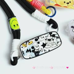 Dây Dù ĐEO chéo kèm thanh KẸP giữ điện thoại hoạt hình kute