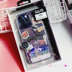 Case Ốp điện thoại iPhone Switcheasy Chính Hãng Trong Stickers Du Lịch iPhone 15Promax