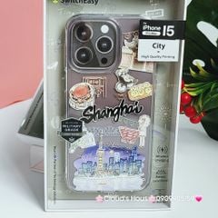 Case Ốp điện thoại iPhone Switcheasy Chính Hãng Trong Stickers Du Lịch iPhone 15Promax