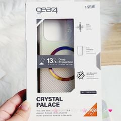 Case Ốp điện thoại iPhone Gear4 Trong nhám Magsafe hologram iPhone 15Promax