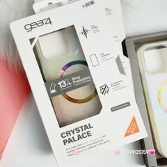 Case Ốp điện thoại iPhone Gear4 Trong nhám Magsafe hologram iPhone 15Promax