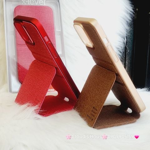 CASE IPHONE BAO DA Chính Hãng X-LEVEL 14Promax/15 Promax