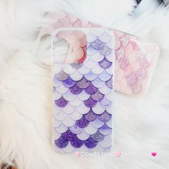Case Ốp điện thoại iPhone Bling Bling Vảy Cá kim tuyến iPhone 14Promax/15Promax