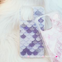 Case Ốp điện thoại iPhone Bling Bling Vảy Cá kim tuyến iPhone 14Promax/15Promax