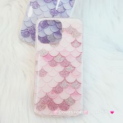 Case Ốp điện thoại iPhone Bling Bling Vảy Cá kim tuyến iPhone 14Promax/15Promax
