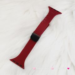 Dây Apple Watch Silicone Basic chống bẩn có mắc cài hít nam châm ( bản nhỏ)