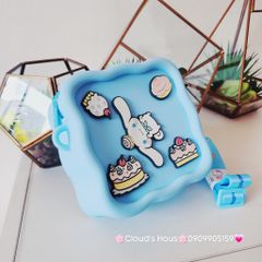 TÚI ĐEO CHÉO Silicone Hoạt Hình Sanrio Chính hãng