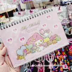 SỔ Sticker Ngang Hoạt hình Sanrio