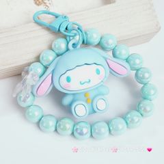 Vòng charm đeo điện thoại Ngọc trai Nơ trong Charm Hoạt hình