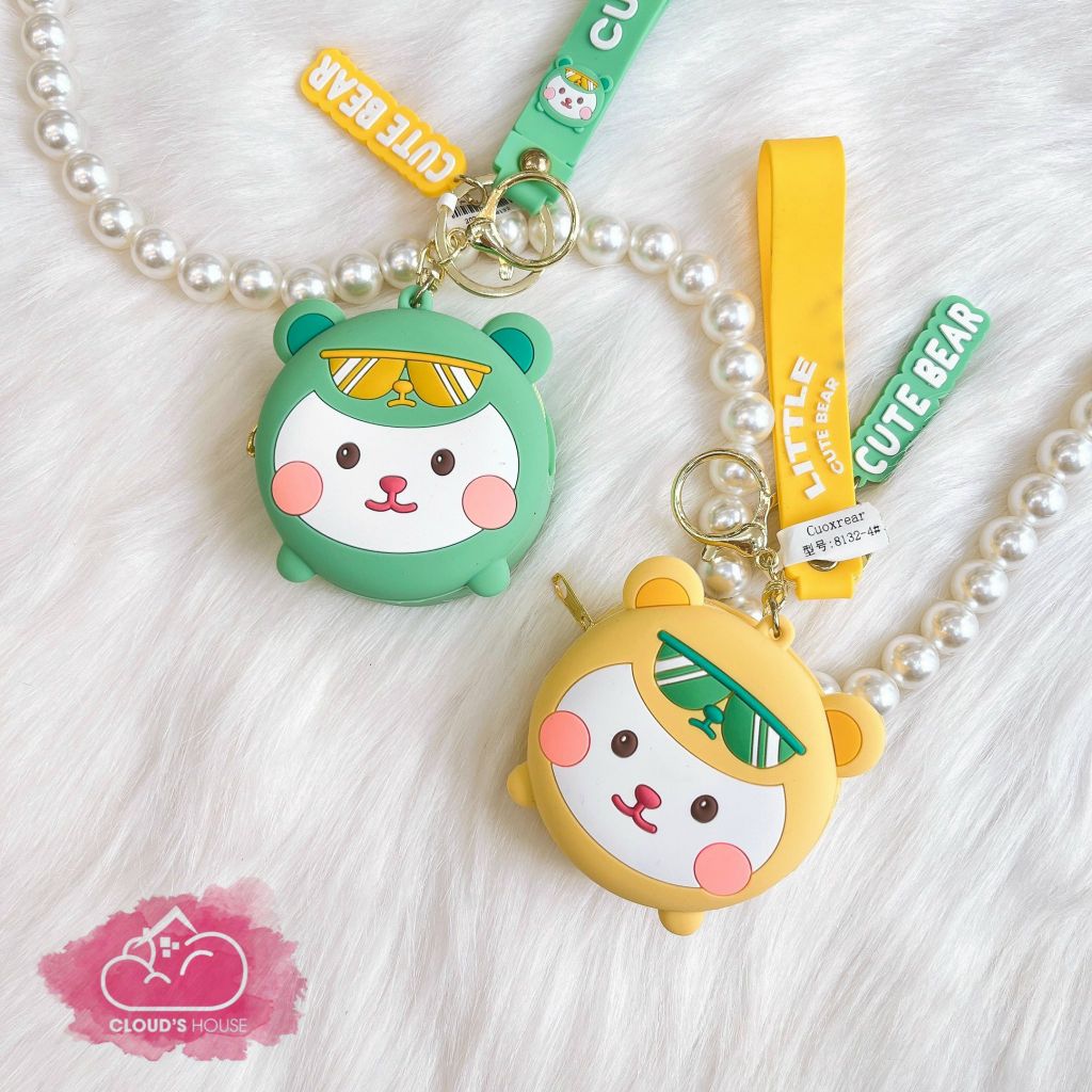 Bóp móc khóa Silicone